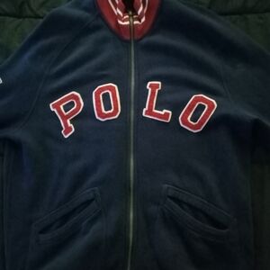 $35 mens polo zip up size M